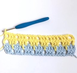 How to Crochet the Larksfoot Crochet Stitch Photo Tutorial