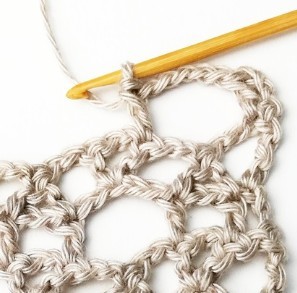 Lacy Interlocked Circles Crochet Stitch Photo Tutorial