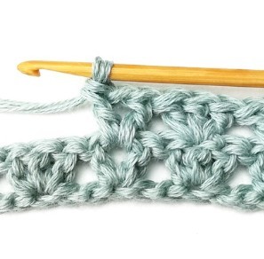Three and Two Crochet Stitch Photo Tutorial