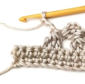 Aligned Four Leaf Clover Crochet Stitch Photo Tutorial