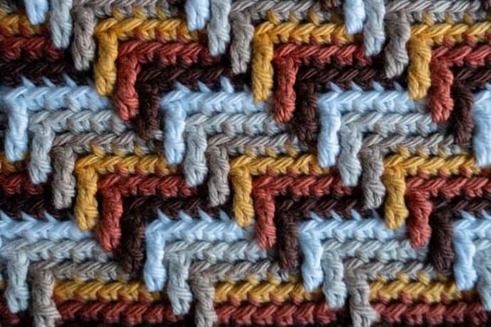 Apache Tears Crochet Stitch Photo Tutorial