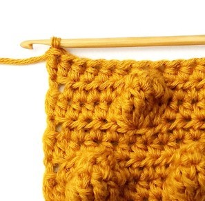 Chestnut Crochet Stitch Photo Tutorial