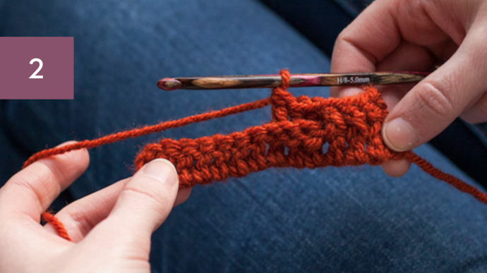 Crochet Basics: Basketweave Stitch