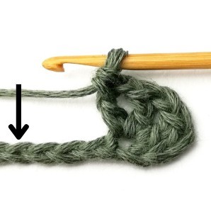 Stacked Triangles and Eyelet Crochet Stitch Photo Tutorial