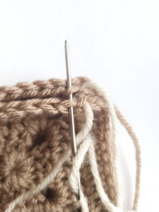 Whip Stitch Crochet Technique