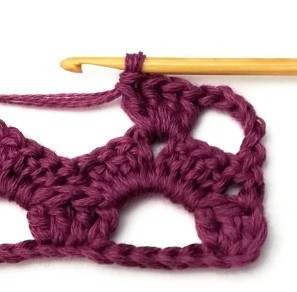 Large Lacy Zigzag Crochet Stitch Photo Tutorial