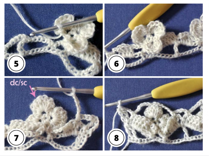 Shamrock Crochet Stitch Tutorial