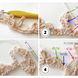 Crochet Tutorial: Flower Stitch