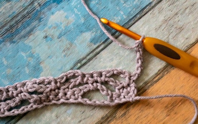How to Crochet the Woven Lattice Stitch Photo Tutorial