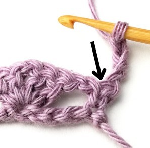 Lacy V and Double V Crochet Stitch Photo Tutorial
