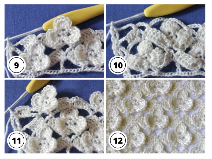 Shamrock Crochet Stitch Tutorial