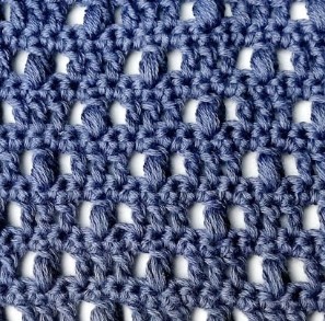 Blueberry Crochet Stitch Photo Tutorial