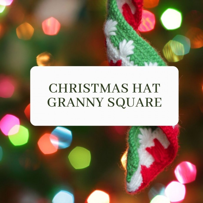 Christmas Hat Granny Square