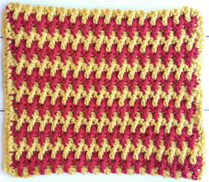 Crochet Tutorial: Interlocking Arches Stitch