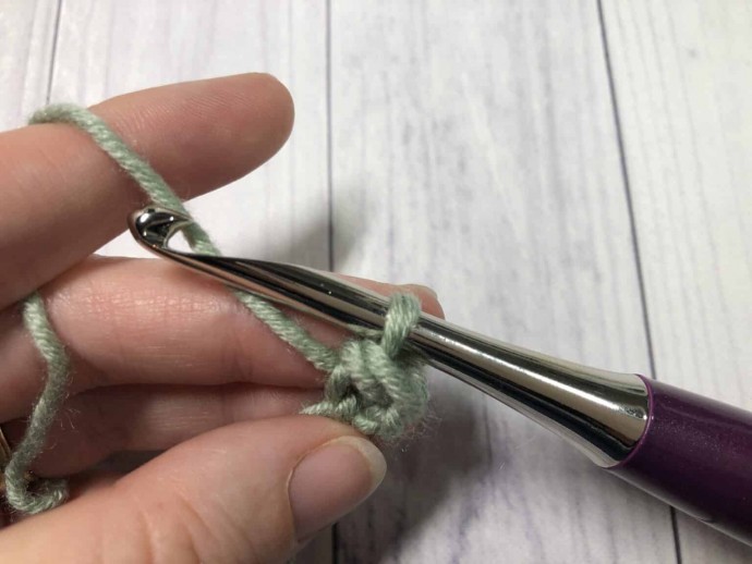 How to Crochet the Half Double Slip Stitch Photo Tutorial
