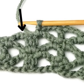 Lacy Spider Column Crochet Stitch Photo Tutorial