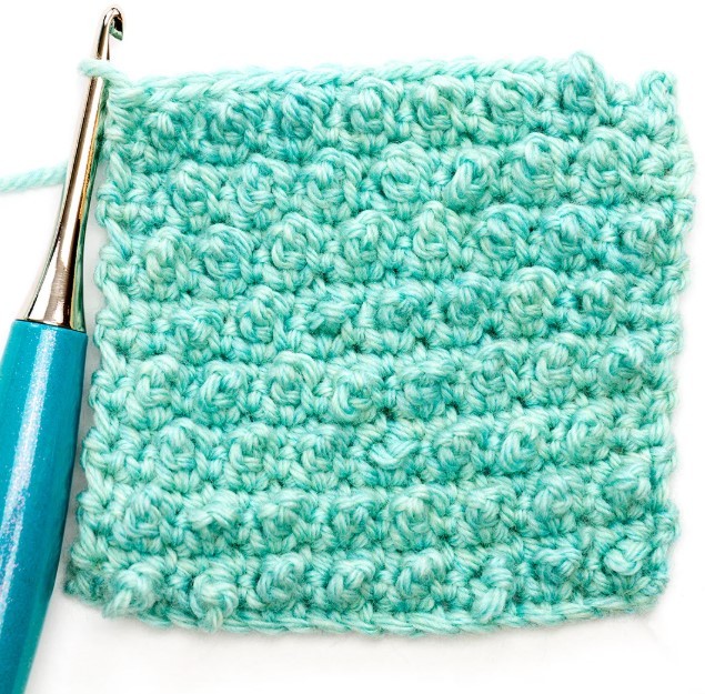 Picot Single Crochet & Granule Stitch Photo Tutorial