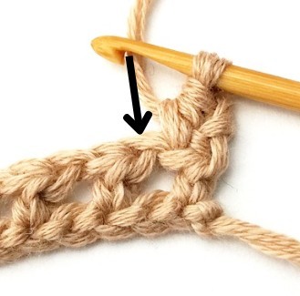 Striped Half Double Crochet Mesh Stitch Photo Tutorial