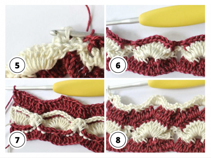 Crochet Basics: Stripe Stitch