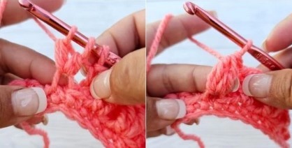 How To Crochet the Half Bobble Stitch Photo Tutorial