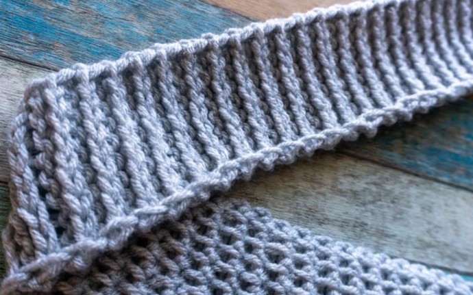 How to Crochet Hdc Slip Stitch Ribbing Photo Tutorial