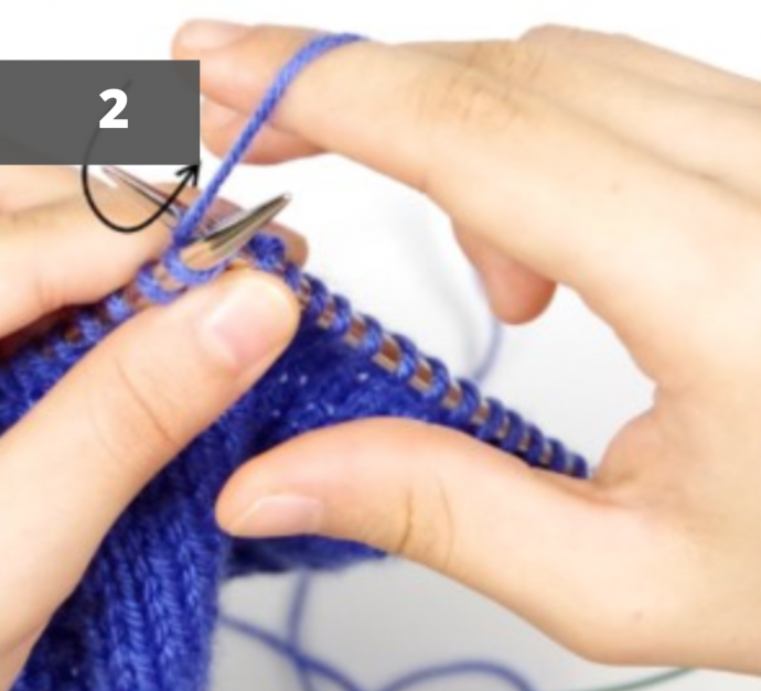 Knitting Basics: How to Hold Yarn and Needles – English Style