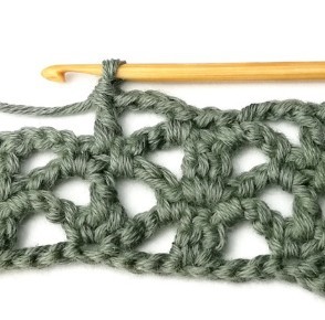 Lacy Spider Column Crochet Stitch Photo Tutorial