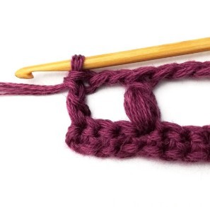 Stacked Puff Grid Crochet Stitch Photo Tutorial