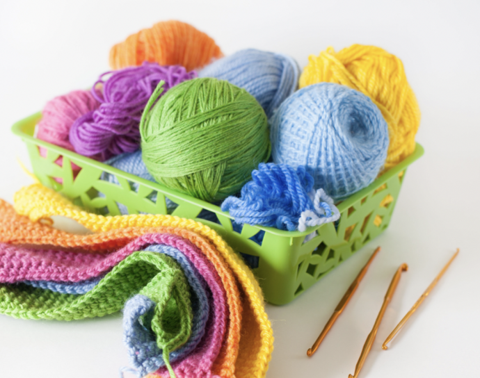 Crochet Creative: Beautiful Multicolor Shell Stitch