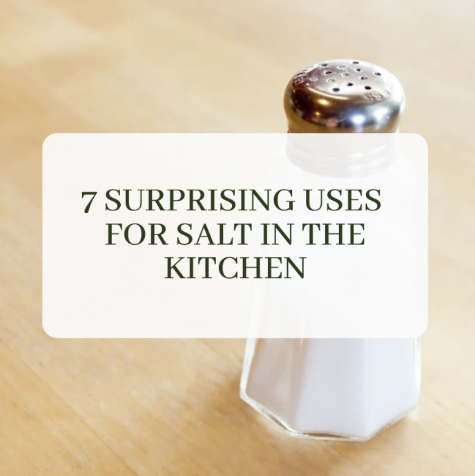 7 Surprising Uses  for Salt in the Kitchen