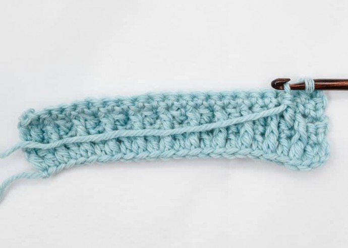 Alpine Crochet Stitch Photo Tutorial