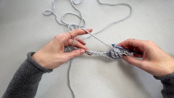 Diagonal Basket Weave Crochet Stitch Photo Tutorial