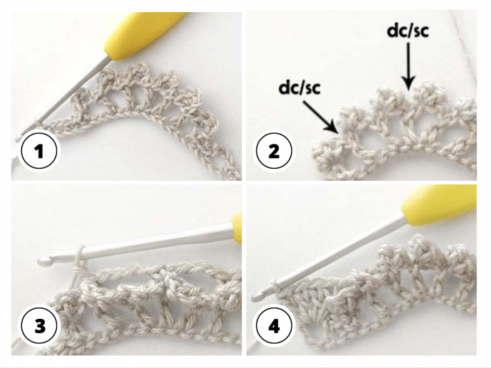 Crochet Tutorial: Fancy Shell Stitch