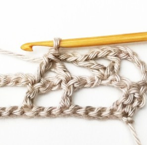 Lacy Interlocked Circles Crochet Stitch Photo Tutorial