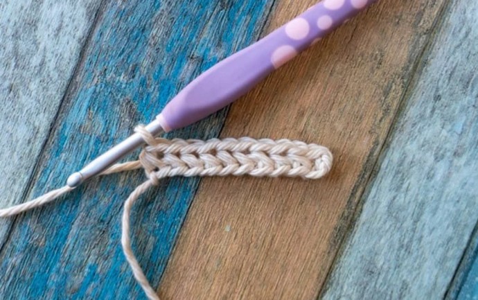 Herringbone Single Crochet Stitch Photo Tutorial