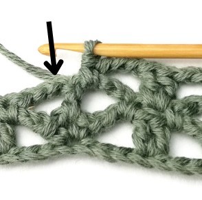 Lacy Spider Column Crochet Stitch Photo Tutorial