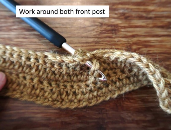 Bird Prints Crochet Stitch Photo Tutorial