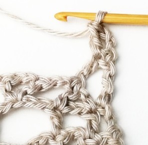 Lacy Interlocked Circles Crochet Stitch Photo Tutorial