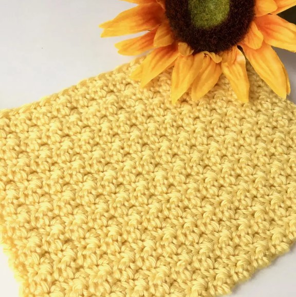 Lemon Peel Crochet Stitch Photo Tutorial