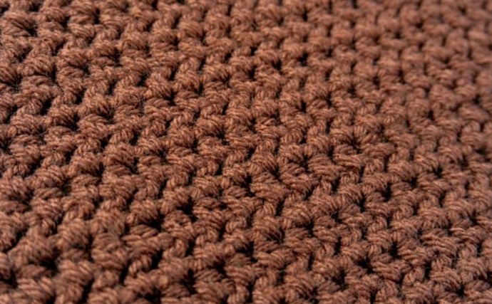 Wide Half Double Crochet Stitch Photo Tutorial