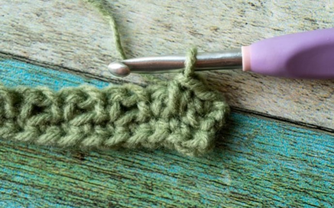 How to Crochet the Double Moss Stitch Photo Tutorial