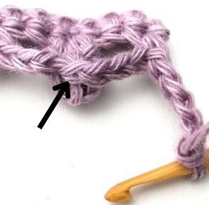 How to Crochet the Lacy Striped Popcorn Stitch Photo Tutorial