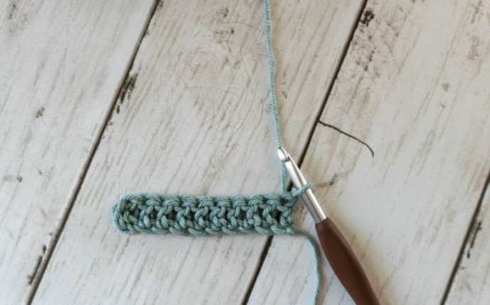 Double Crochet Rib Stitch Photo Tutorial