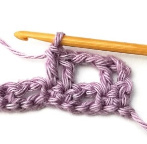 Double Mesh Crochet Stitch Photo Tutorial