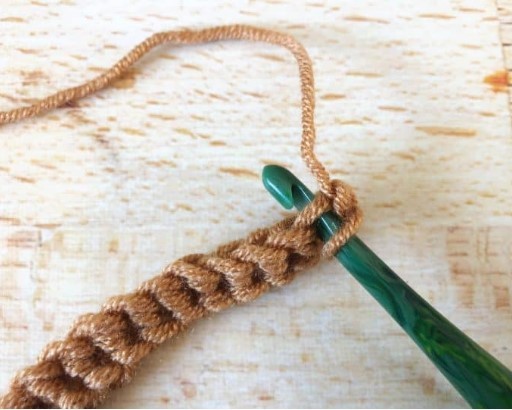 How to Crochet Front Loop Only Single Crochet Stitch