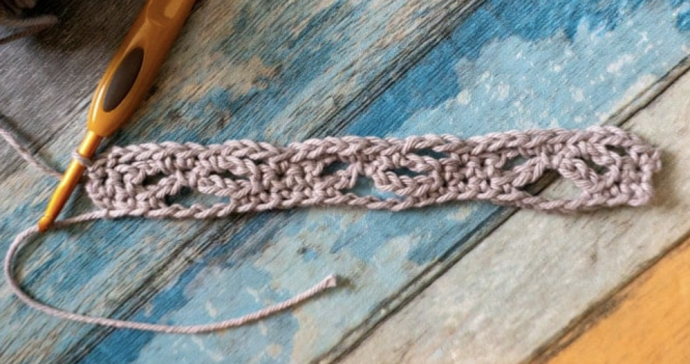 Woven Lattice Stitch Crochet Tutorial