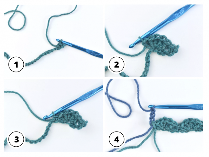 Crochet for Beginners: Learning the Shell Stitch