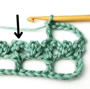 Lacy Aligned Picot Crochet Stitch Photo Tutorial