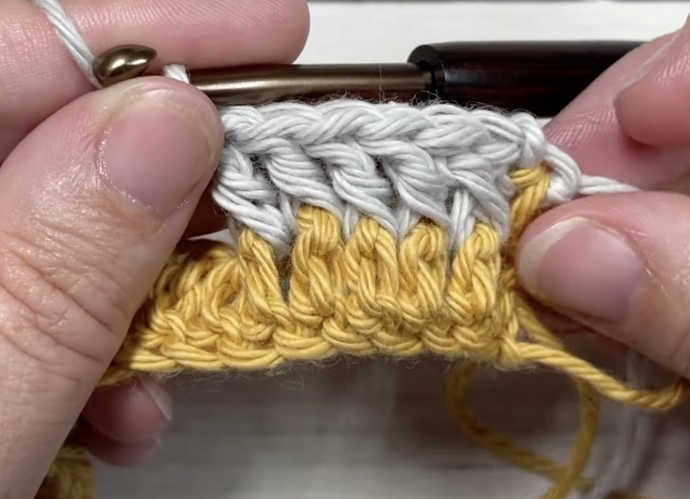 Raised Ridge Stitch Crochet Tutorial