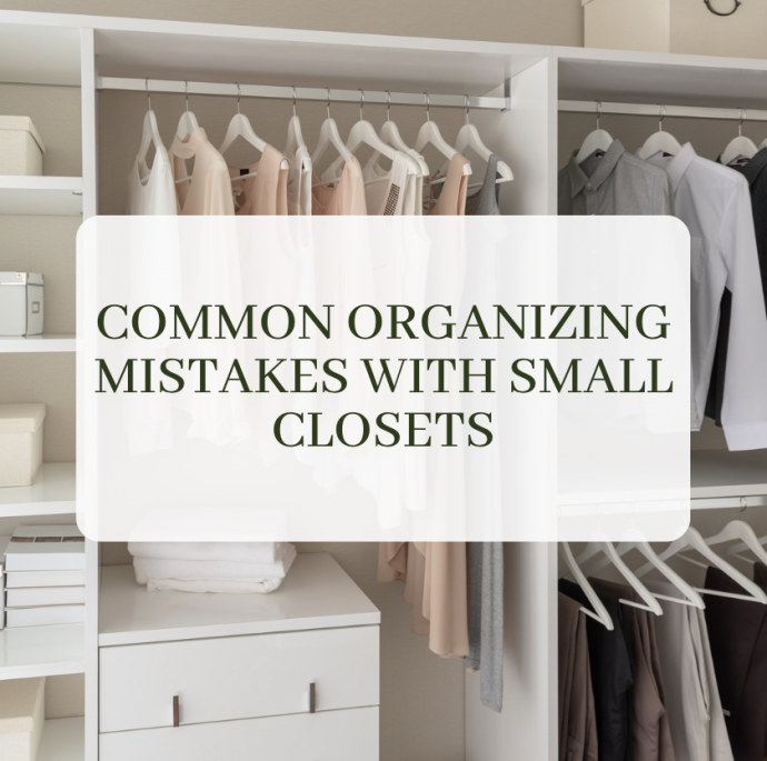 Common Organizing Mistakes With Small Closets